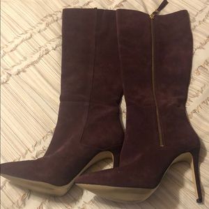 MK Knee-High Heeled Boots